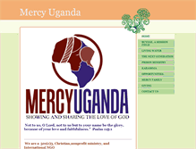 Tablet Screenshot of mercyuganda.org